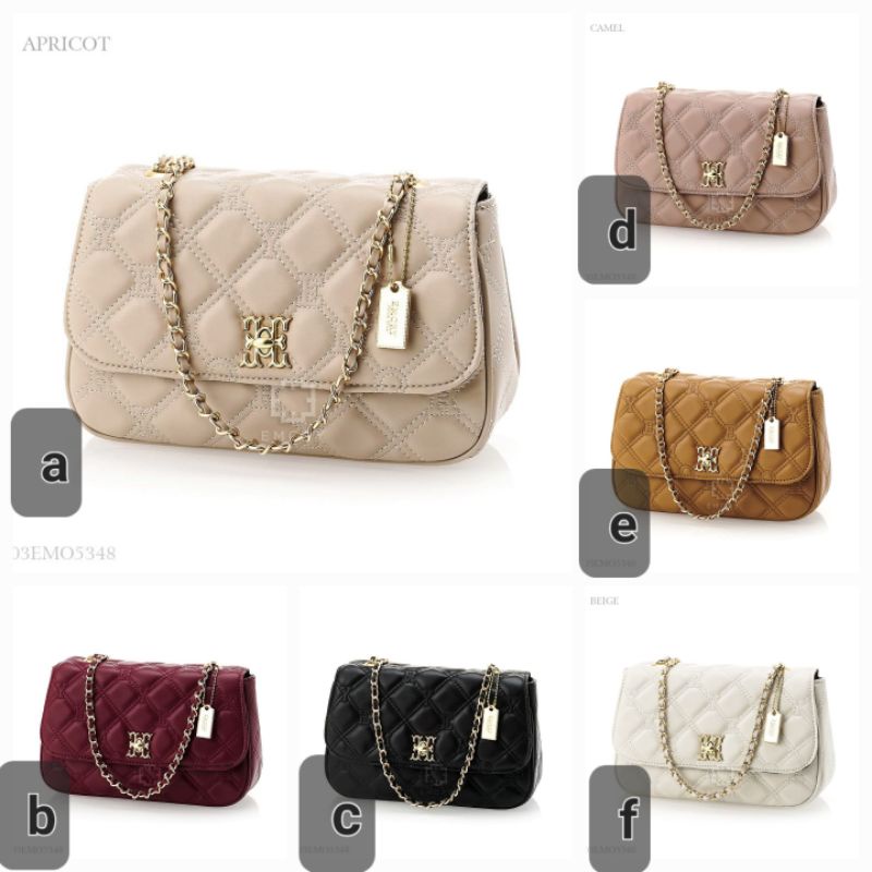 N593 EMORY CAMILYA SERIES 03EMO5348 TAS WANITA SHOULDER BAG TOP HANDLE BAG SLING BAG FASHION WANITA 
