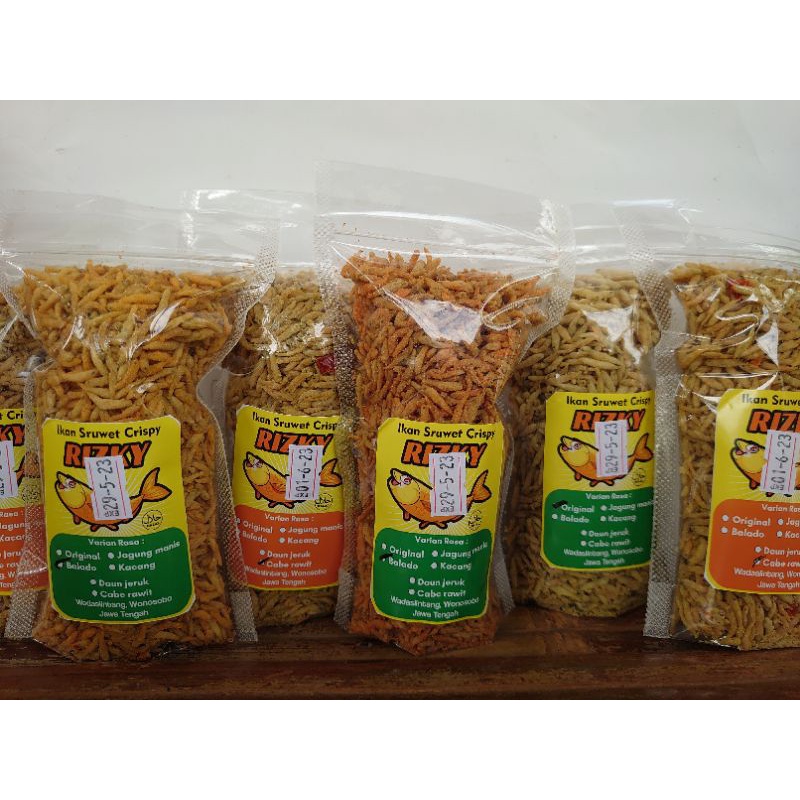 

Sruwet Ikan Krispi Crispy All Varian Rasa