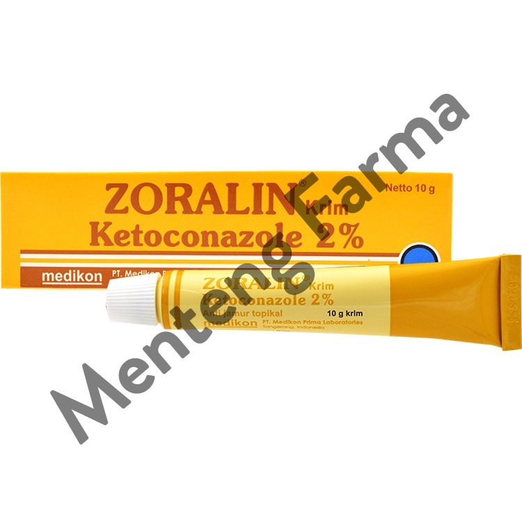 Zoralin 2% Cream 10 g - Salep Gatal Anti Jamur Eksim