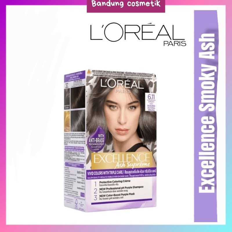 Loreal Excellence Ash Supreme 6.11 Smoky Ash