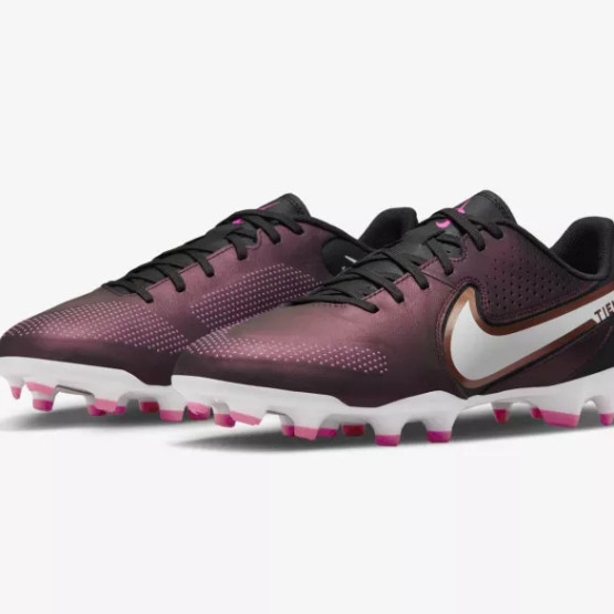 {MentariStore} Sepatu Bola Nike Tiempo Legend 9 Academy FG - Black Grey DA1174-004 Or - TIEMPO ACADE