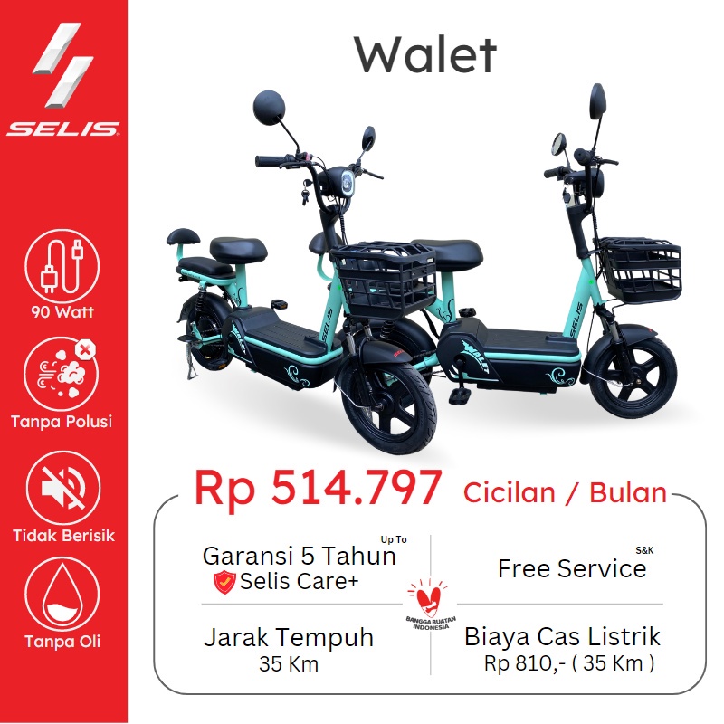 SELIS - Emoped Sepeda listrik Walet