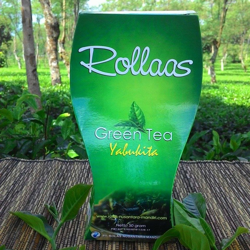 

Rollaas Green Tea Yabukita 50 gr - Teh Hijau Asli