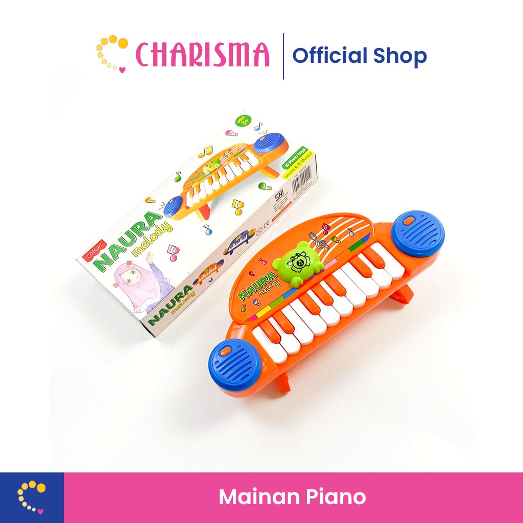 Piano Mainan Anak - Mainan Edukatif Mainan Edukasi Anak Piano Naura Melody - Mainan Edukasi Edukatif