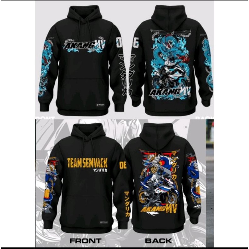 HOODIE AKANG MV V2  || R1 DAN R6 ORIGINAL