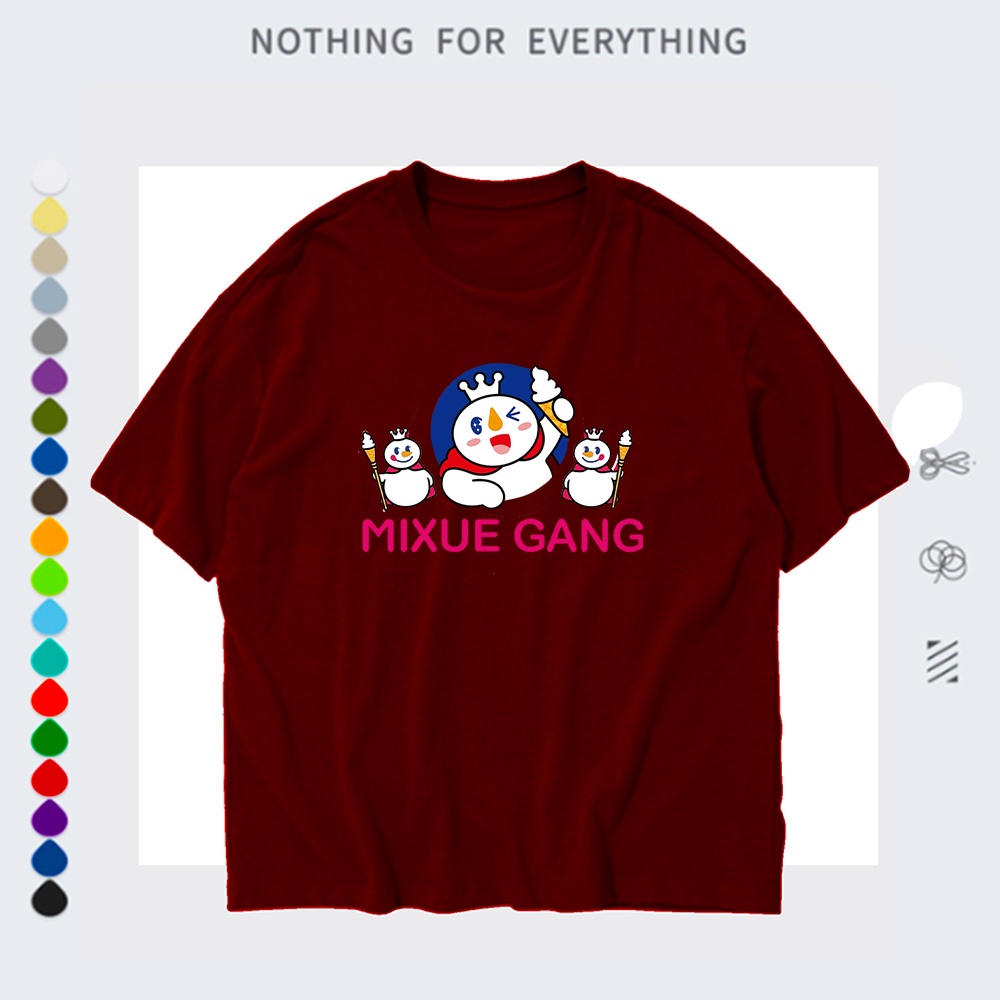 ASY KAOS SABLON MIXUE BISA UNISEX KAOS MIXUE GANG