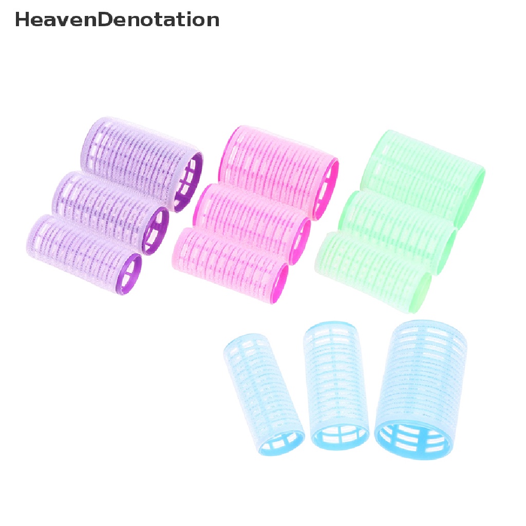 [HeavenDenotation] 1pcs Poni Penjepit Rambut Klip Roller Gelombang Curl Air Bangs Hairstyle DIY Salon HDV