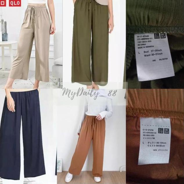 SALE TERBATAS KULOT UNIQLO RELACO (Tag/label UNIQLO)
