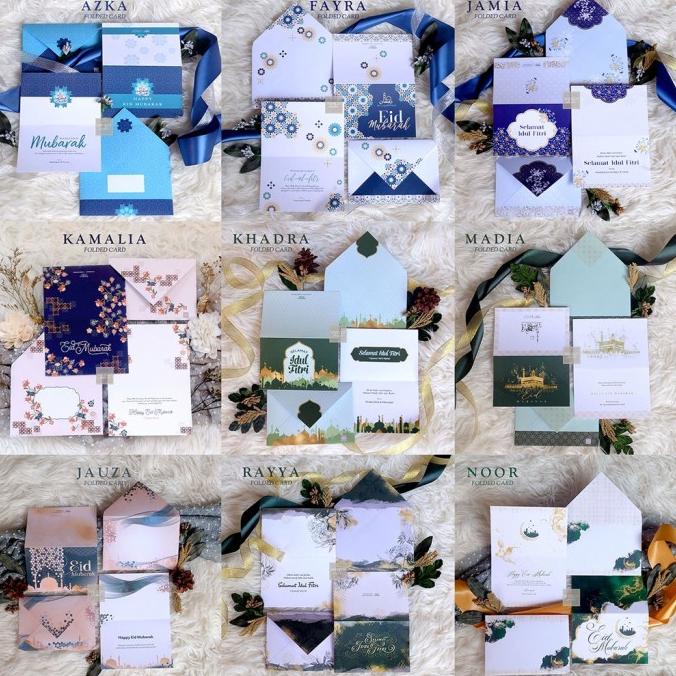 

CUSTOM KARTU LEBARAN 2022 KARTU UCAPAN IDUL FITRI 1443 H AMPLOP TYHY64654U