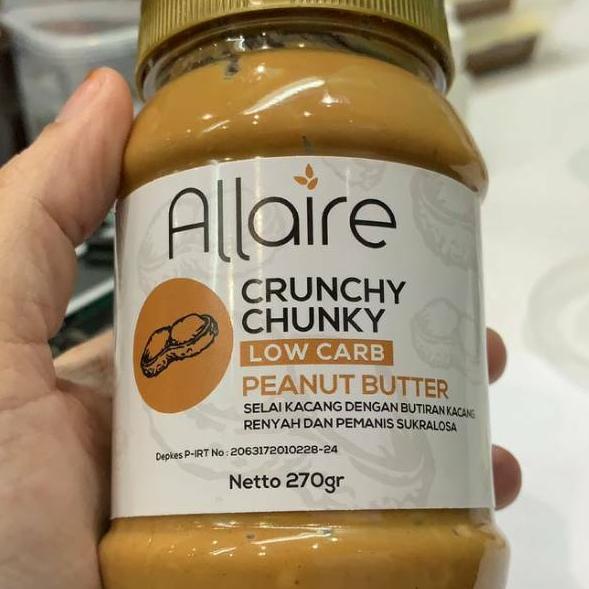 

♝ Ketobetic crunchy chuncky Peanut Butter Sugar free ( diet keto / ) ❅