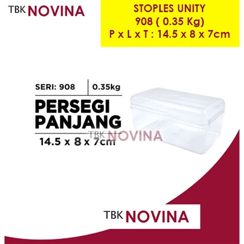 STOPLES KUE TOPLES DESSERT BOX PANJANG HARDTOP 901 / UNITY 908