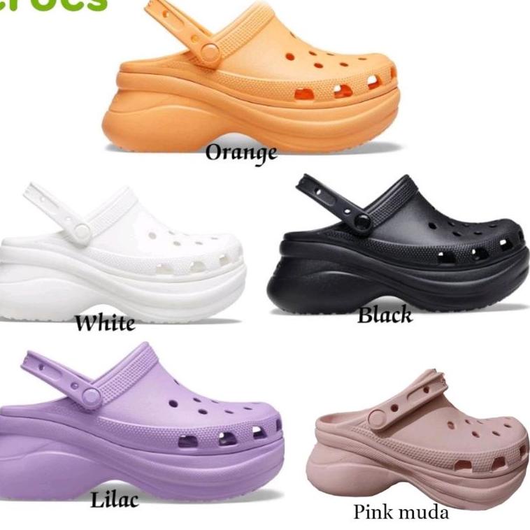 Hot Sale Crocs Classic Bae clog / Sandal wanita Crocs Classic Bae clog / Crocs clog Bae platform