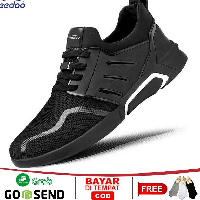 Termurah Leedoo Sepatu Pria Casual Kerja Simple F15