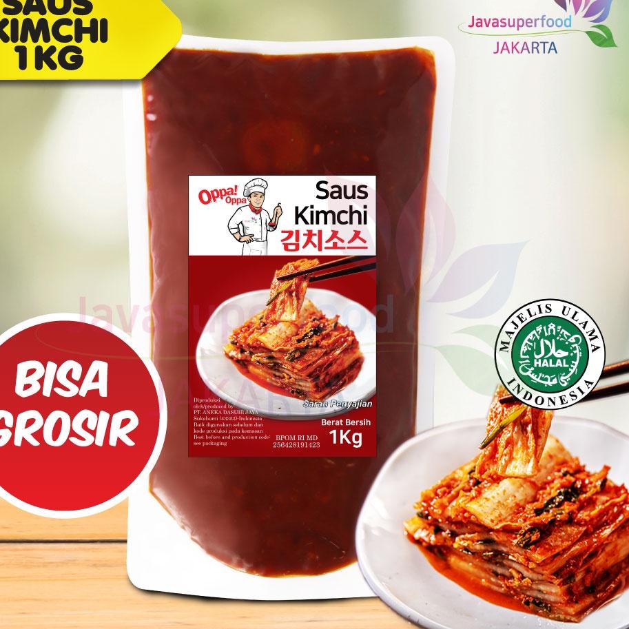 

♀ Saus Instan Saus Kimchi Korea 1kg/ Sauce Kimchi Korea Saus Oppa!Oppa ➥