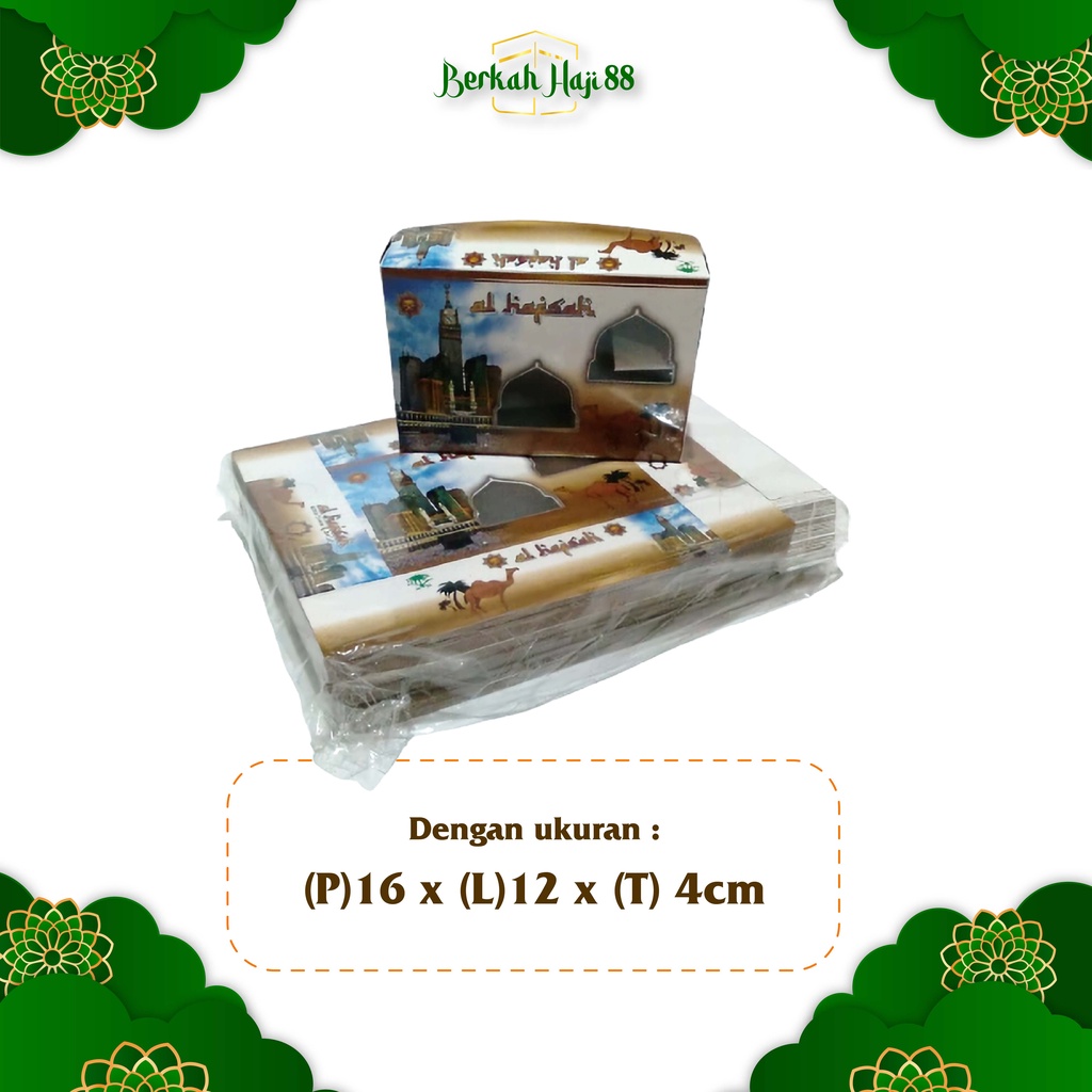 dus paket kosong buat oleh oleh haji &amp; umrah isi 50 PCS