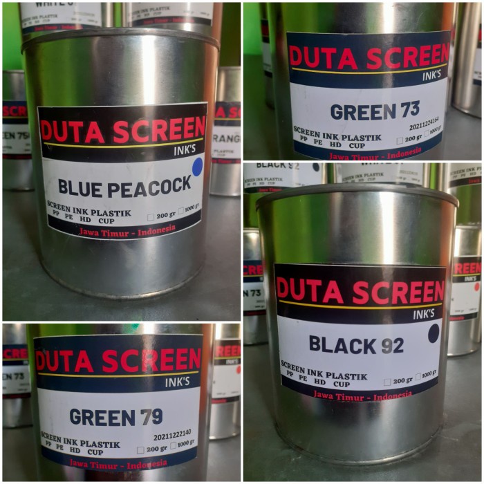 

BISA COD tinta duta screen khusus sablon plastik