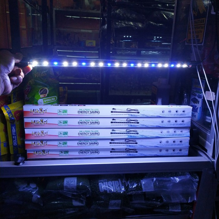 Lampu Led Celup Akuarium Kolam Aquascape Hikari P 800 Fit To 80cm