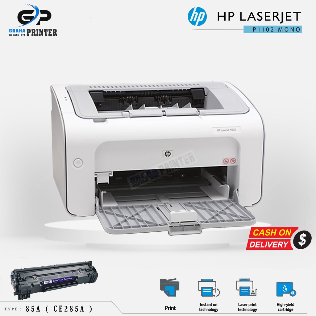 HP LaserJet P1102 Printer Hp Laserjet P 1102 Bonus 1 Toner Cartridge cadangan