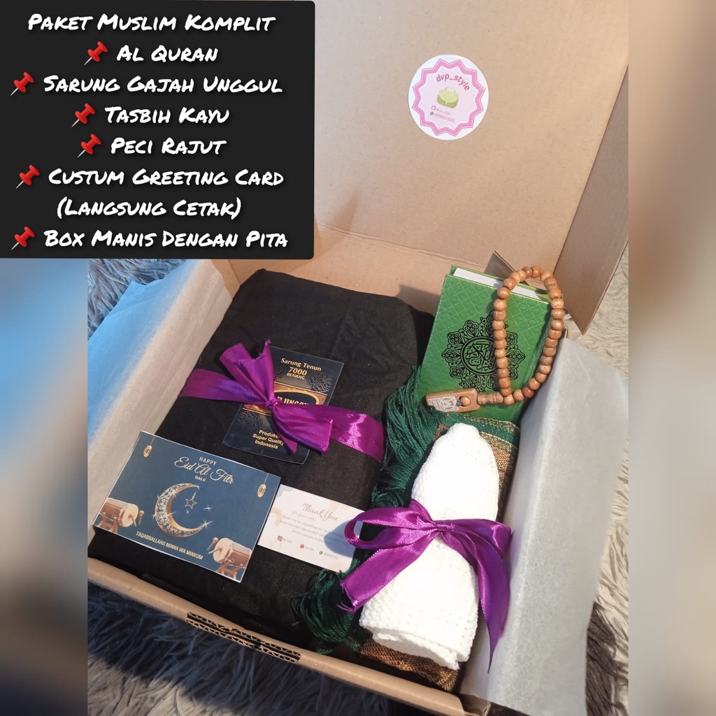 HAMPERS MUSLIM COWOK / HAMPERS AKHWAN / KADO COWOK / KADO ULANG TAHUN COWOK / HAMPERS LEBARAN/ HAMPE