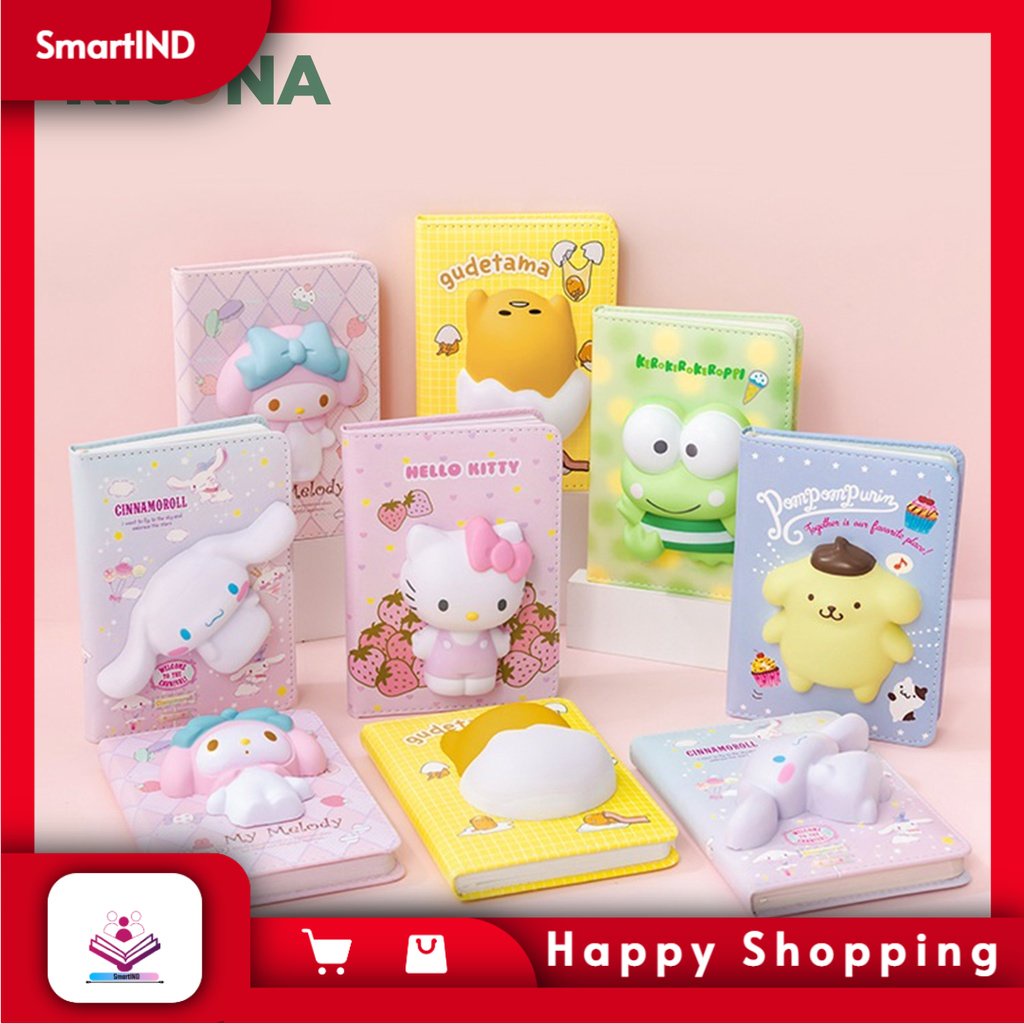 

Buku Catatan Anak Squishy Book Daily Notebook Agenda