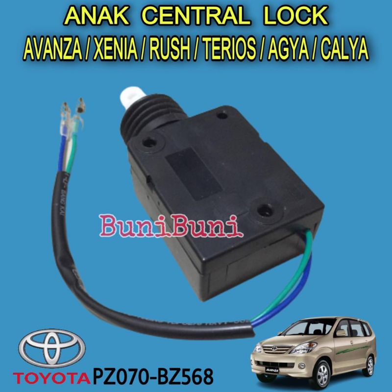 ANAK CENTRAL LOCK AVANZA / Modul Sentral Lock Mobil Avanza Xenia Rush Terios Calya Sigra Agya