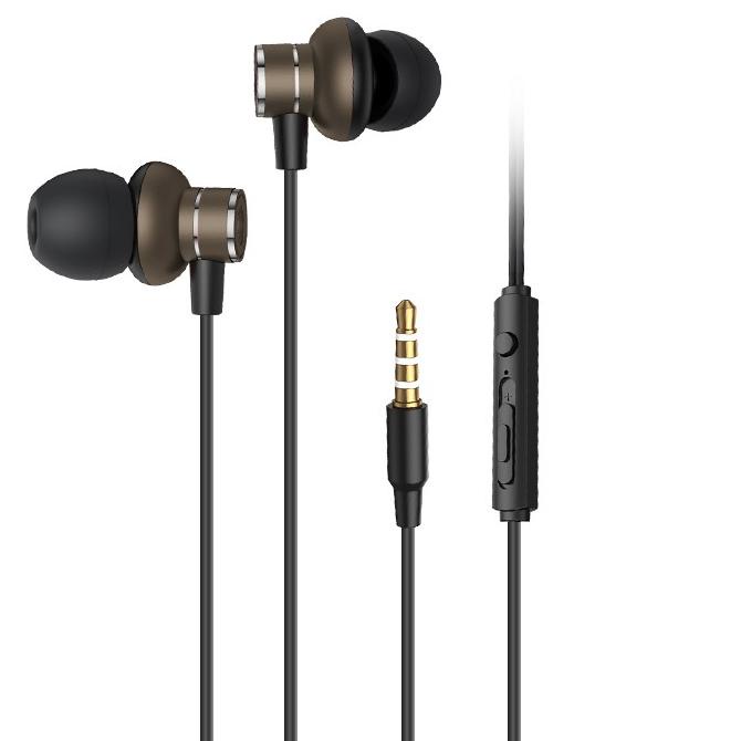 ✳ Basike Headset Gaming Handsfree Wired Earphone Hifi Extra Bass Android  Audio In-Ear with Mic ♬