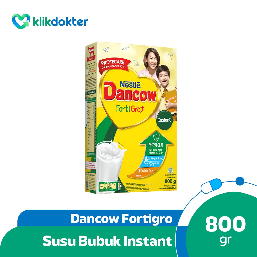 Dancow Fortigro Susu Bubuk Instant 800gr