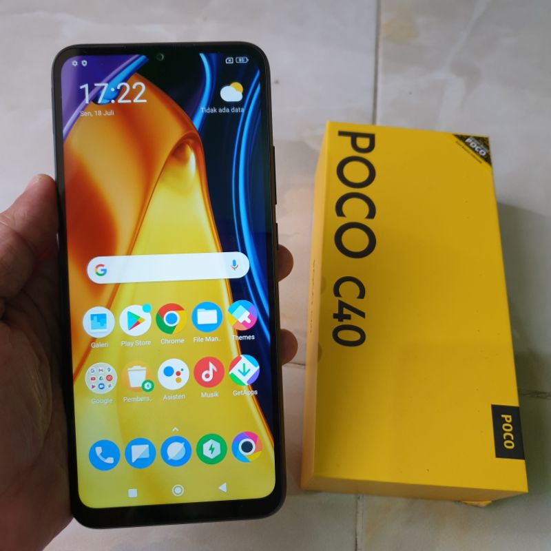 Poco c40 4/64 ram 4gb rom 64gb mulus like new