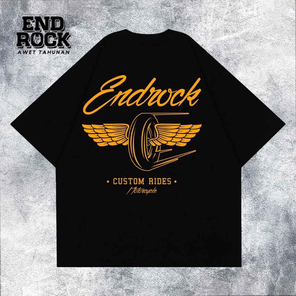 Kaos Oversize Original Endrock Tema Rides