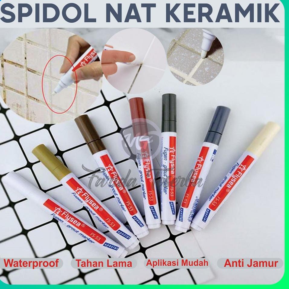 

Big sale ORIGINAL Spidol Nat Keramik Tile Grout Marker Tile Reform 82