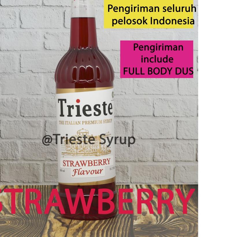 ™ TRIESTE SYRUP STRAWBERRY ✮