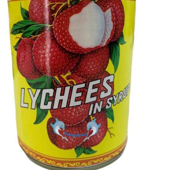

✨New✨ Lychee in Syrup / Buah Leci Dalam Sirup Kaleng 567gr Red Boat Brand / lychees grosir