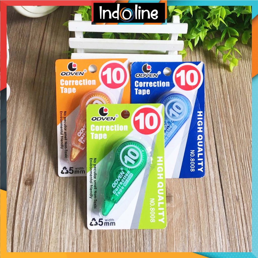 

✔️Tipe X Pita Roll Correction Tape Penghapus Pulpen Import COD