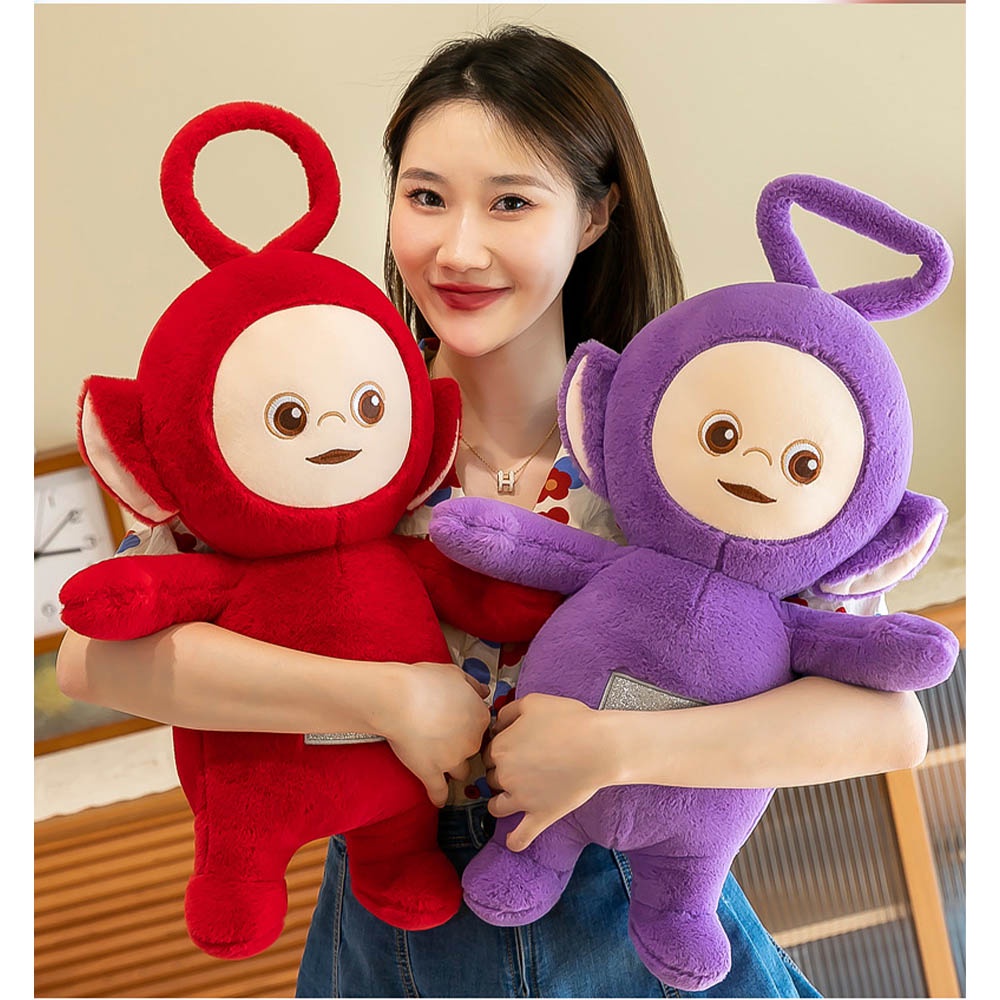 30-45 cm Teletubbies Mainan Mewah Kartun Lucu Boneka Plushie Dekorasi Kamar Boneka Boneka Lembut Kualitas Super Hadiah Ulang Tahun Natal Anak-Anak