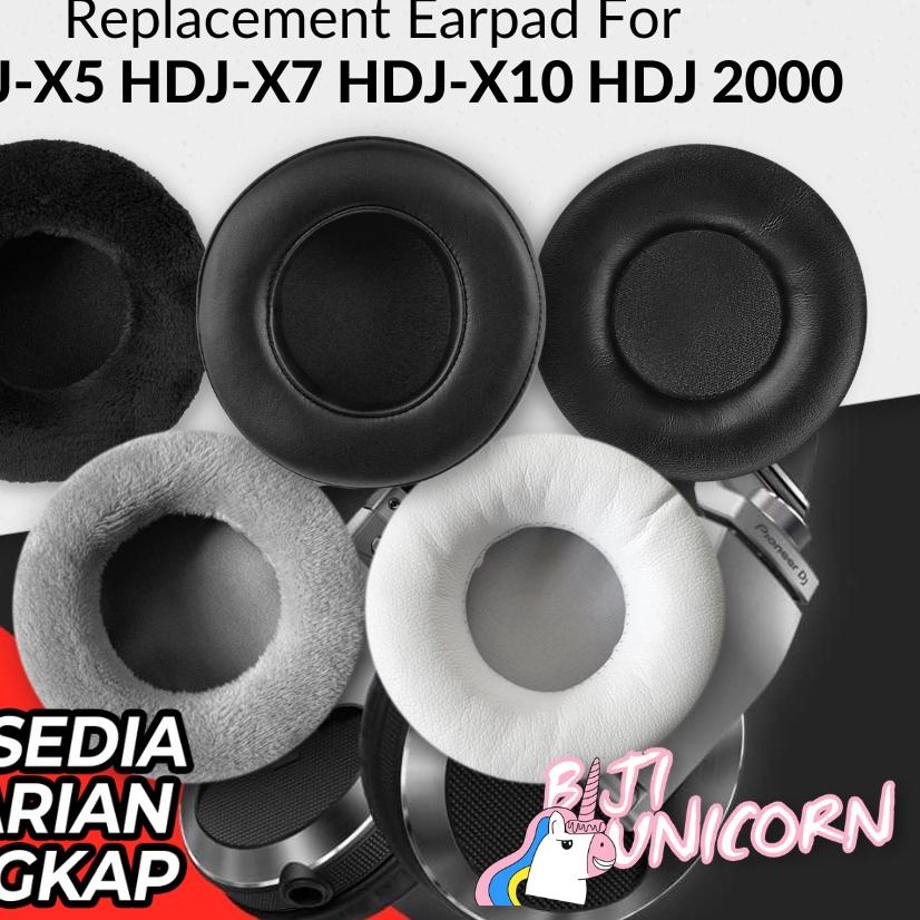 ۞ Earpad Earcup Ear Cushion Pioneer HDJ-X5 HDJ-X7 HDJ-X10 HDJ 2000 Busa Bantalan Foam ➮