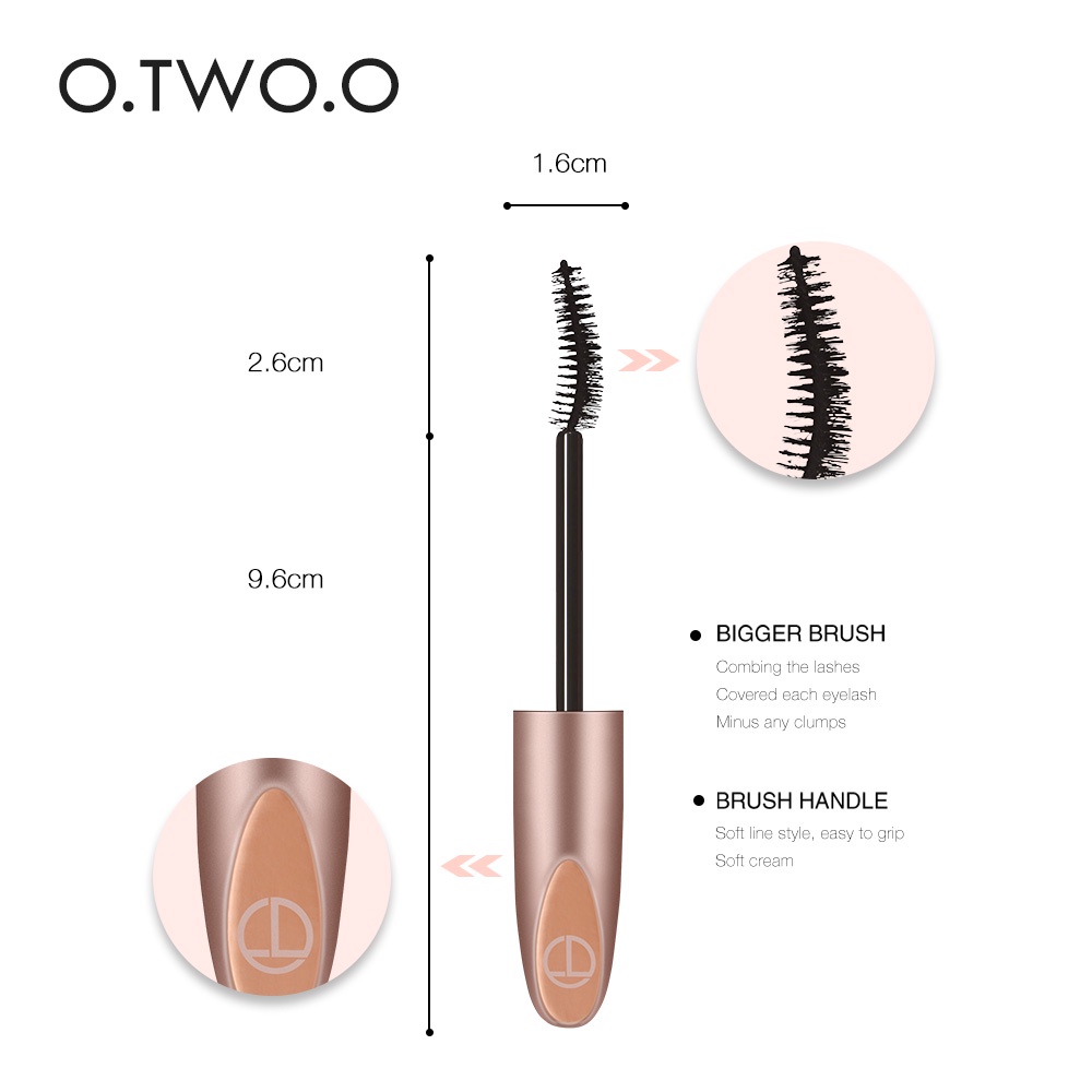 O.TWO.O Waterproof Mascara Long Lasting Natural Curling Eye Lash Makeup
