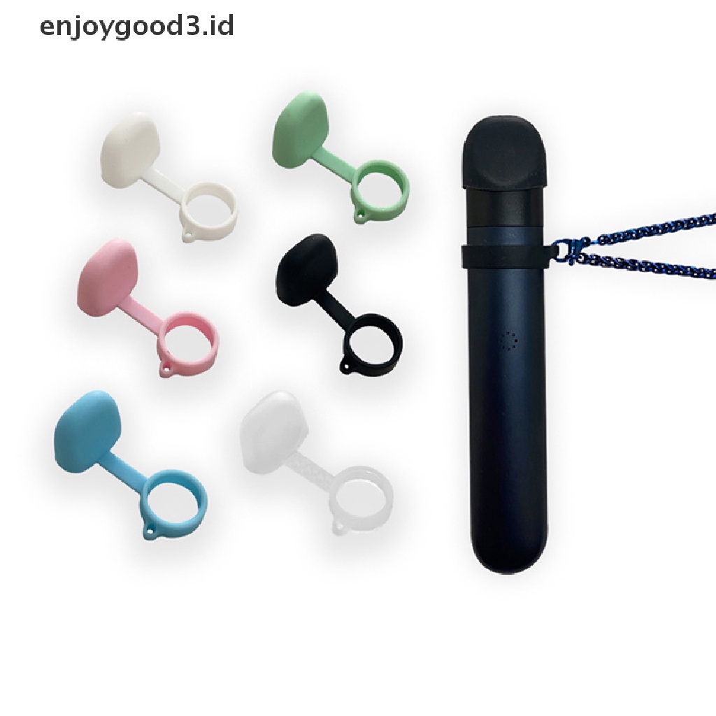 【 Rready Stock 】 10PCS Silicone Case Cap Waterproof Anti-Drop Hanging Ring And Hanging Rope Applicable To Relax Silicone Protective Sleeve Dust Cap Hanging Chain （ ID ）