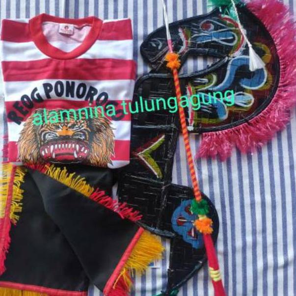TERLARIS kuda lumping kaos reog Cambuk pecut anak