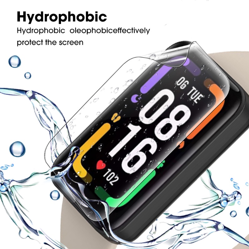 Hydrogel Film Pelindung Untuk Xiaomi Redmi Band2Full Cover Soft Screen Protector