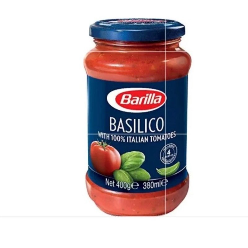 

Barilla Basilico Pasta Sauce 400gr / Saus Pasta Basilico