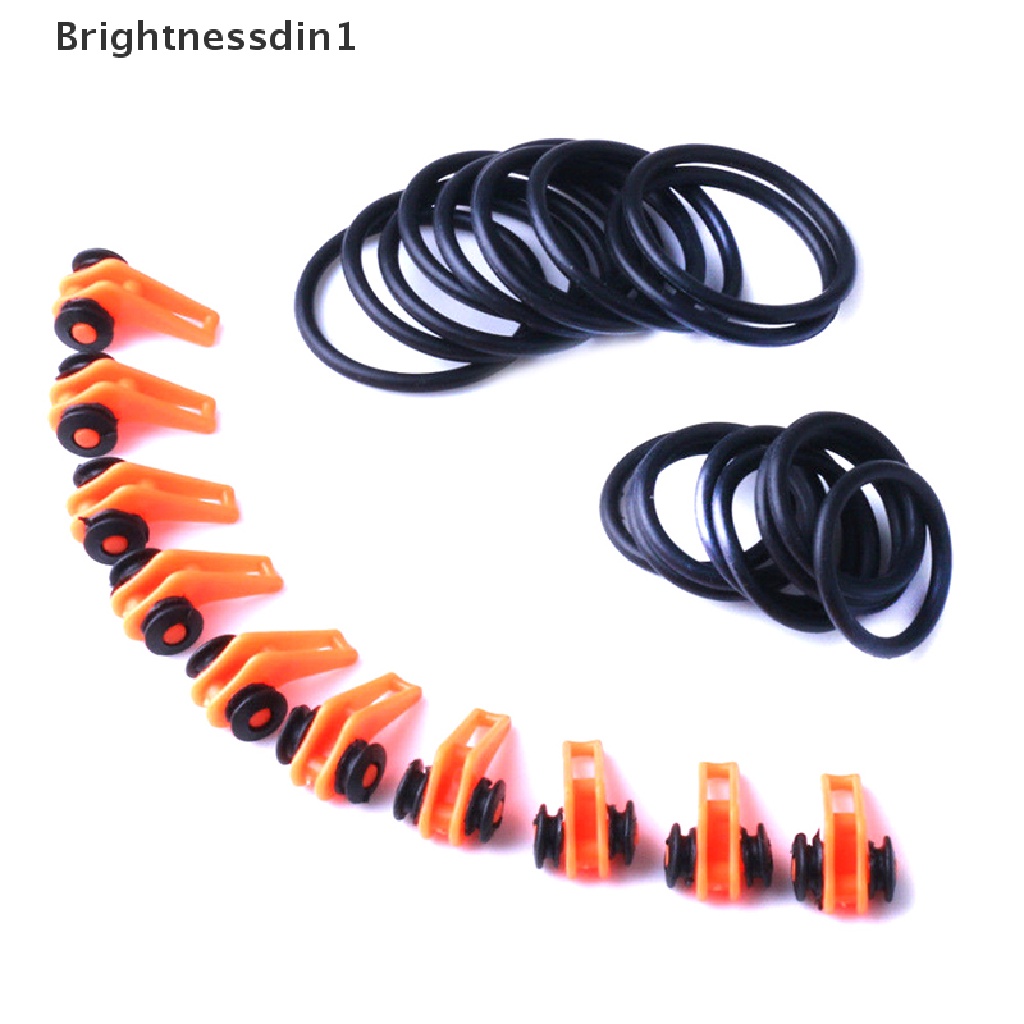 [Brightnessdin1] 10pcs Pengait Pancing keeper Untuk Pancing Tiang Umpan fishhook safety holder Butik