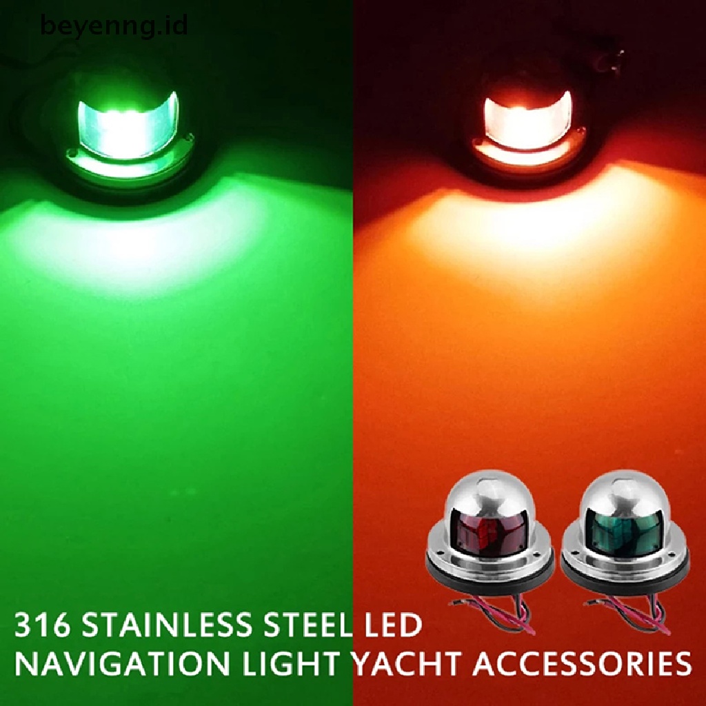 Lampu Spot Indikator Navigasi Kapal Beyen Marine Boat Yacht LED Warning Signal Light ID