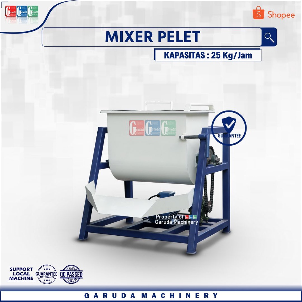 Mesin Mixer Pelet / Pakan Ternak
