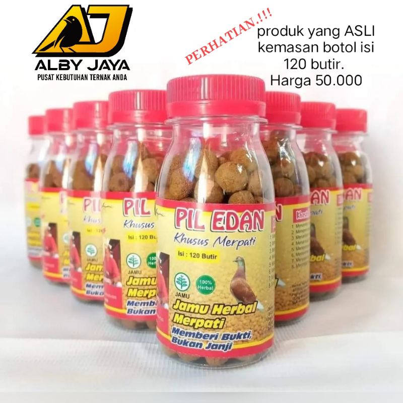 PIL EDAN / JAMU PIL EDAN / JAMU MERPATI