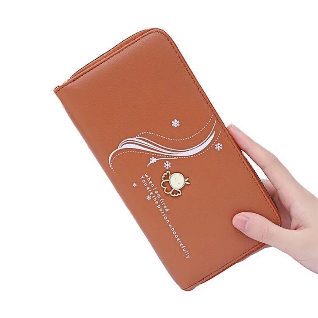 DOMPET KEISHA - Dompet Wanita Mormon Dompet Panjang Koin Kartu