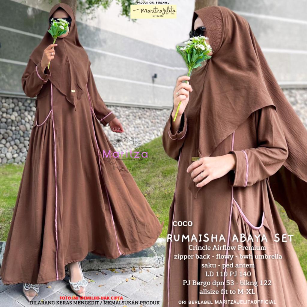 abaya set import / rumaisha abaya set by maritza