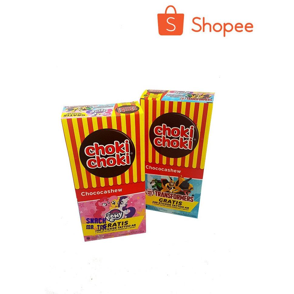 

Terbukti Choki Choki Chococashew - Netto 20 pcs x 11 gr Tidak akan Rugi