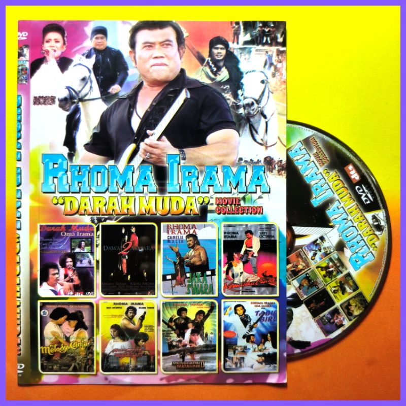 Kaset Film Indonesia Jadul Lawas Koleksi Rhoma Irama Koleksi Pilihan Terlaris.