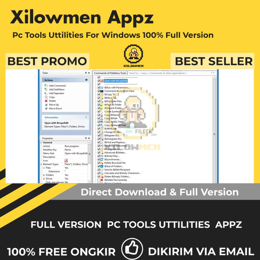 [Full Version] FileMenu Tools Pro PC Tools Software Utilities Lifetime Win OS