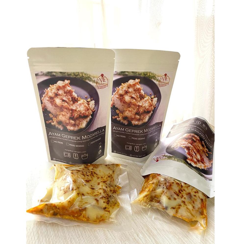 

Terbaru Ayam Geprek Mozarella Vakum Pack - No Pedas (NP)